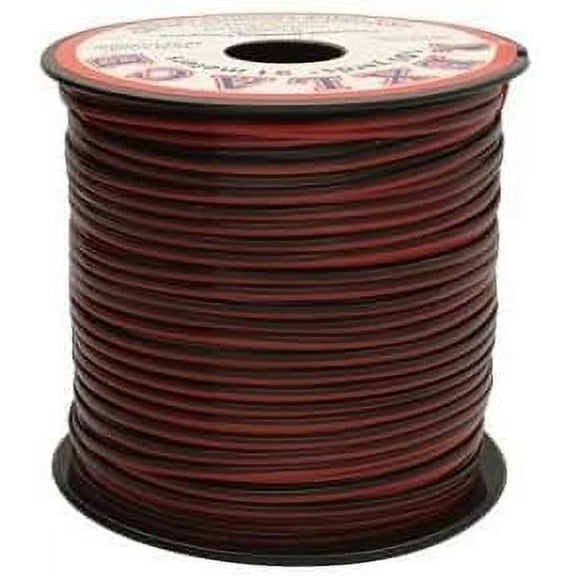 Rexlace Duo Black/Red: Vibrant Duo-Tone Craft Cord - 100 Yards Per Spool