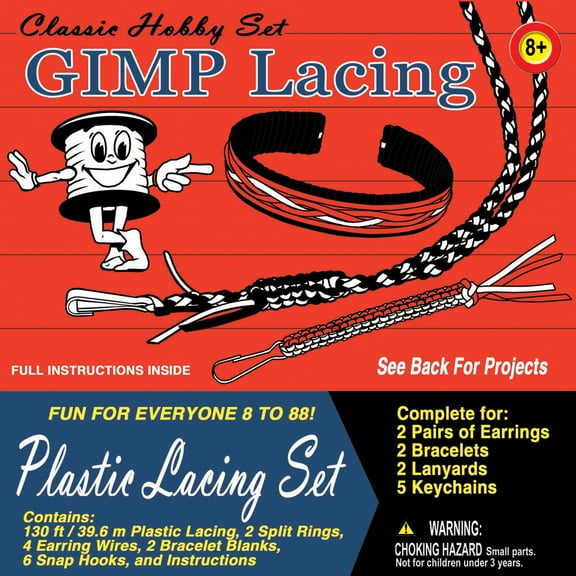 Rexlace/Gimp Retro Craft Kit-