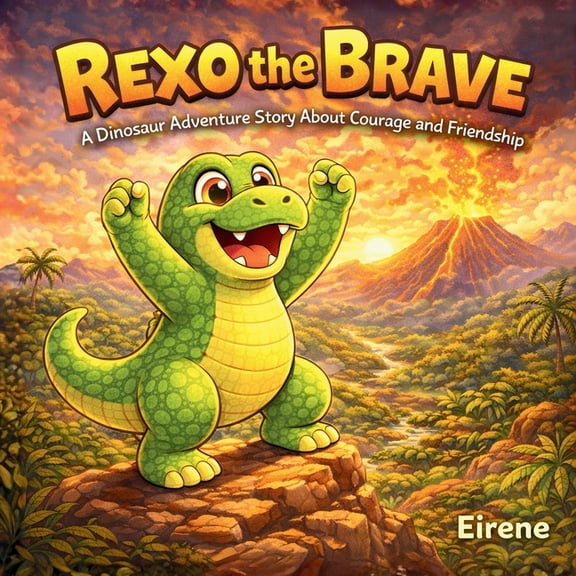 Rexo Adventures Rexo the Brave: A Dinosaur Adventure Story About Courage and Friendship (Rexo Adventures - Book 1), Book 1, (Paperback)