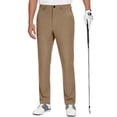 thumbnail image 1 of Rexolia Men's Golf Pants Stretch Quick Dry Lightweight Work Dress Pants with Pockets Camel M, 1 of 8