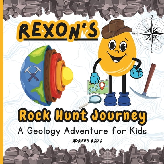 Rexon's Learning Journeys Rexon's Rock Hunt Journey: A Geology Adventure for Kids, (Paperback)