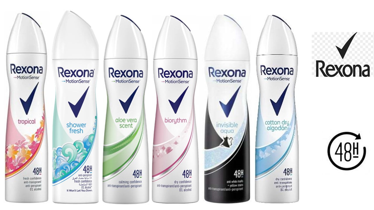 Spray de dessodorizante Rexona para aromas variados Angola