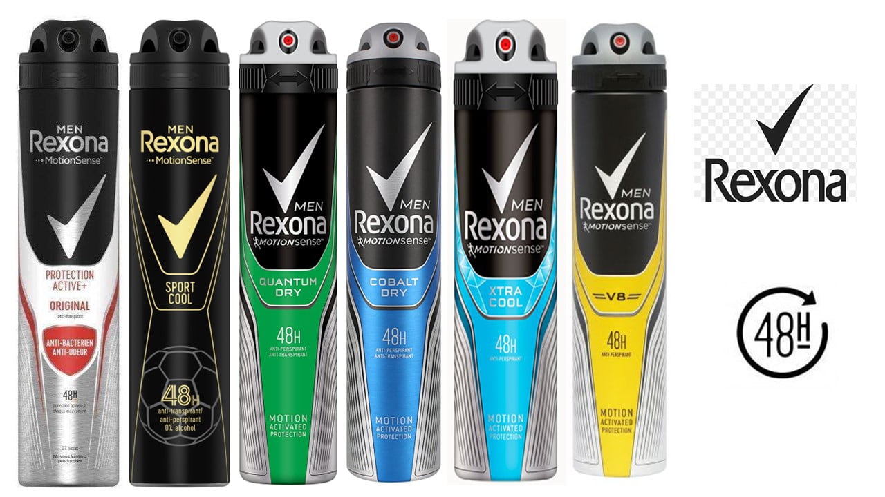 Rexona Body Spray Anti-Perspirant (12X 200 ml/6.67 oz, Mix within the  available kinds)