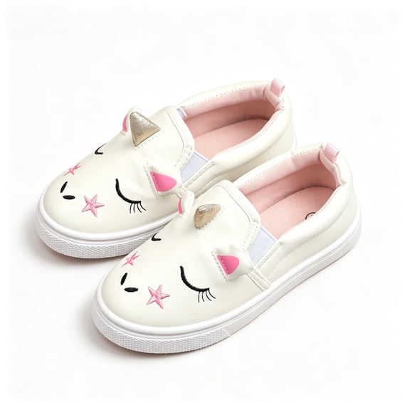 Rexoro Boys and Girls Shoes Slip On Kids Sneakers Casual Toddler School Shoes