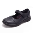 thumbnail image 1 of Rexoro Girls Mary Janes Hook and Loop Synthetic Flat Shoes School Outdoor, 1 of 6