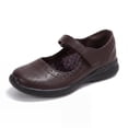 thumbnail image 1 of Rexoro Girls Mary Janes Hook and Loop Synthetic Flat Shoes School Outdoor, 1 of 6