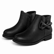 girls black dress boots Ankle for Kids Shoes 21st Birthday Casual Dresses Ankle boots Size:3 (M) What truly sets these Flashtag: NEW