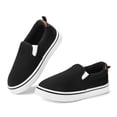 thumbnail image 1 of Rexoro Kid's Slip On Shoes Comfortable Walking Sneakers Low-Top Casual Canvas Shoes Flats For Boys Girls Little/Big Kids, 1 of 6