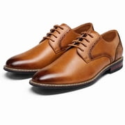 Men's Oxford Dress Shoes Lace Up Classic Business Formal Oxford Shoes Wide Width Business Meetings, Office, Church, Formal Events