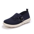 thumbnail image 1 of Rexoro Women's Slip-On Flats Breathable Knit Lightweight Comfortable Daily Casual Walking Shoes Navy 8, 1 of 3