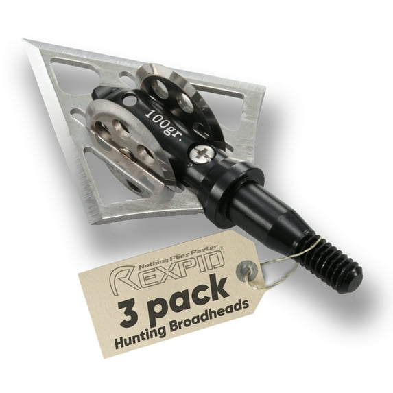 Rexpid NURI Fixed Broadheads 100 Grain - 3 Pack