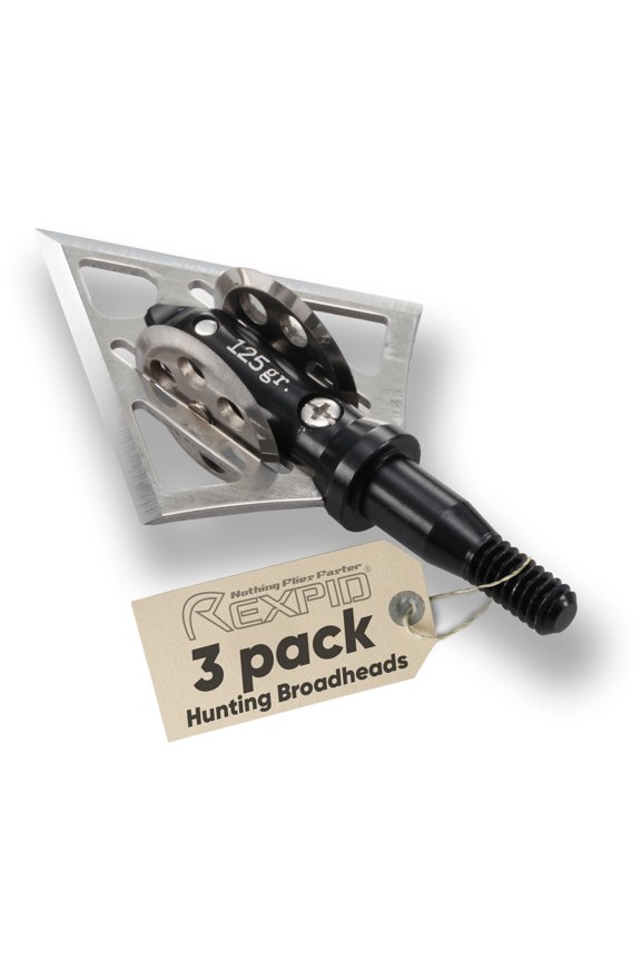 Rexpid NURI Fixed Broadheads 125 Grain - 3 Pack