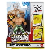 Rey Mysterio Green - WWE Knuckle Crunchers 6 Mattel WWE Toy Wrestling Action Figure