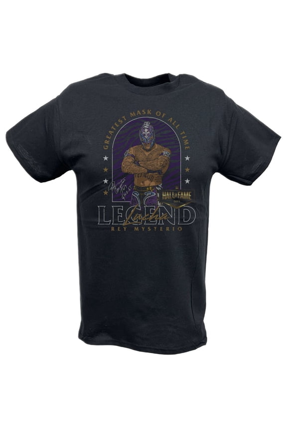 Rey Mysterio HOF Greatest Mask T-shirt