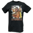 thumbnail image 1 of Rey Mysterio Iconic Poses Men's Black T-shirt, 1 of 4