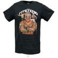 thumbnail image 1 of Rey Mysterio Three Pose Men's Black T-shirt, 1 of 4