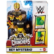Rey Mysterio Yellow - WWE Knuckle Crunchers 3 Mattel WWE Toy Wrestling Action Figure