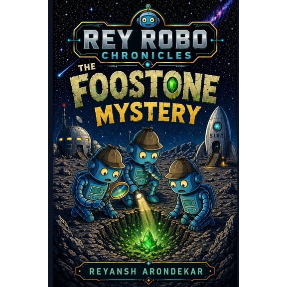 Rey Robo Chronicles: The FooStone Mystery: A Children's Robot Space Adventure Book, (Paperback)