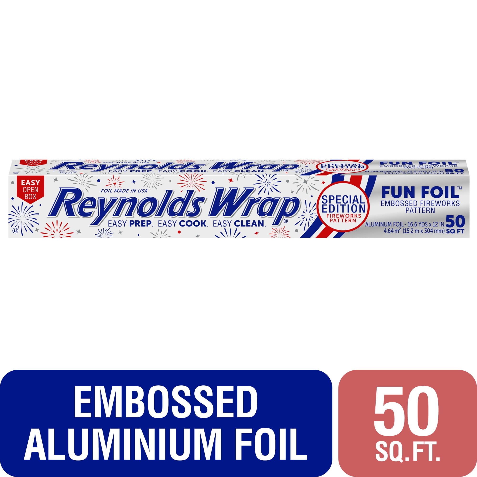 Reynolds Wrap Fun Foil with Special Edition Fireworks Pattern