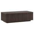 thumbnail image 1 of Evelyn&Zoe Modern/Contemporary 48" Wide Alder Brown Coffee Table, 1 of 7