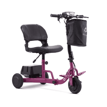 Reyhee Triad Compact Folding Electric Mobility Scooter, 50 Lbs Lightweight Portable