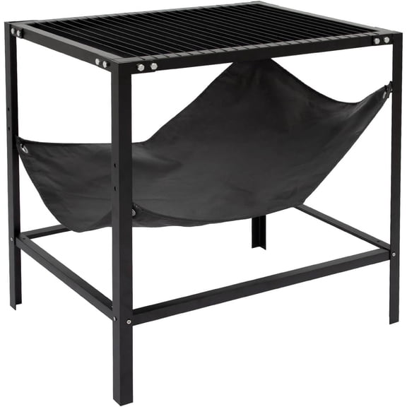 Reykilor Plasma Cutting Table 32"H x21"W x30"L, Heavy Duty Steel Welding Workbench with Replaceable Slats & Fireproof Welding Blanket, 250 lb Capacity