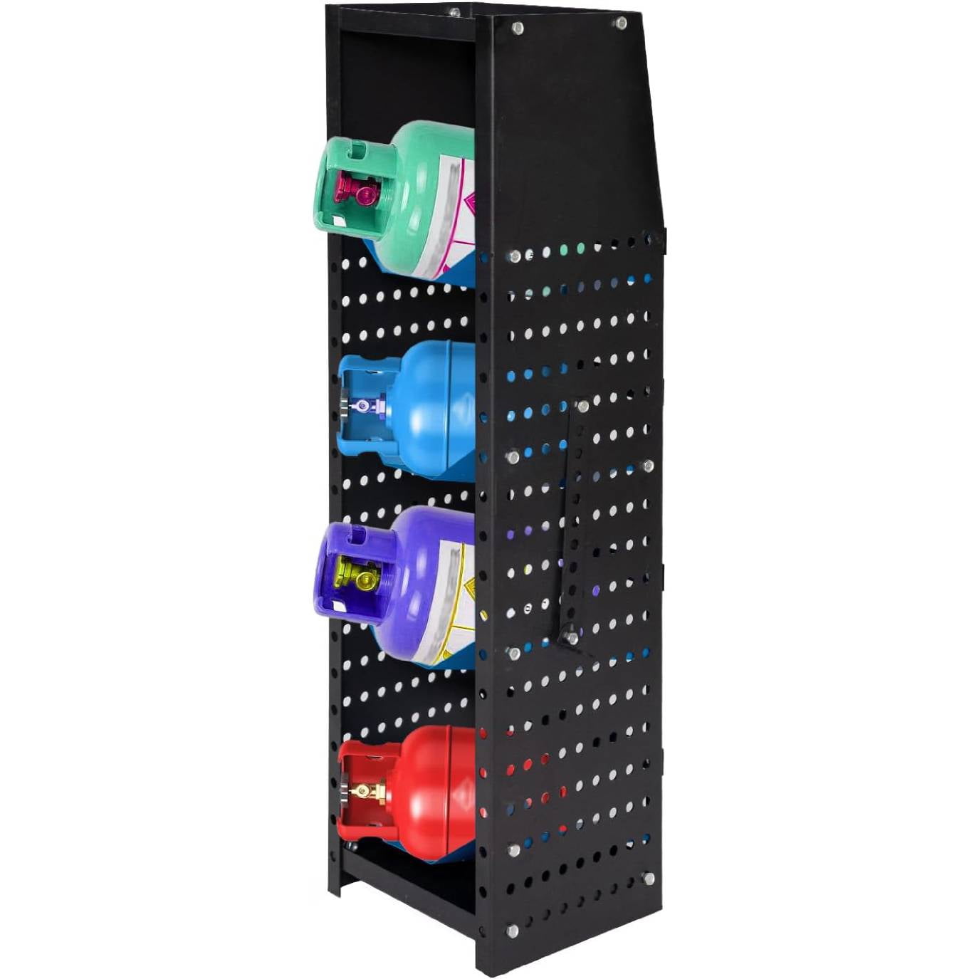 Reykilor Refrigerant Tank Rack for up to 20 lb Cylinders, Steel Freon ...