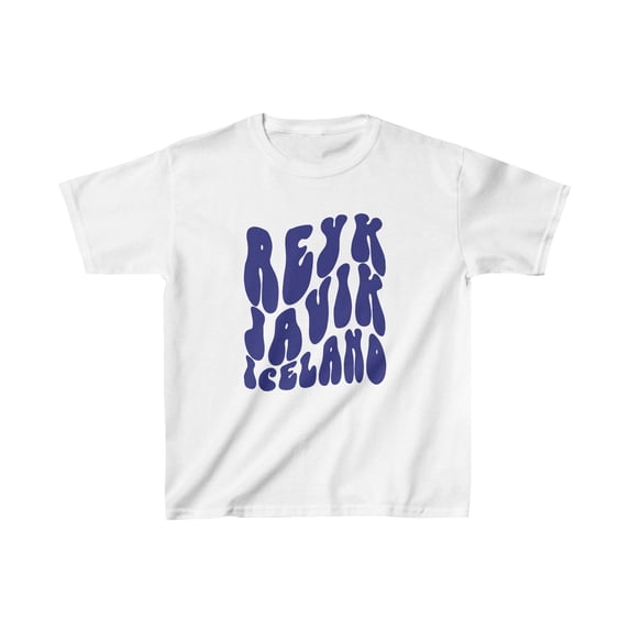 Reykjavik Iceland Kids Shirt Gifts Youth Tee Tshirt