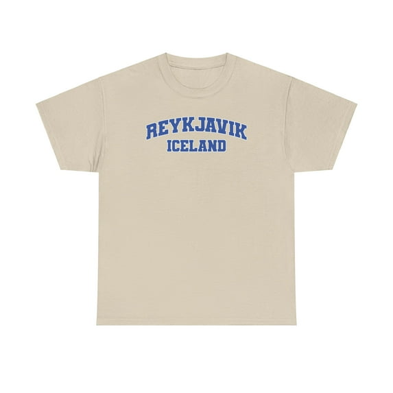 Reykjavik Iceland Shirt Gifts Tshirt Crew Neck Short Sleeve