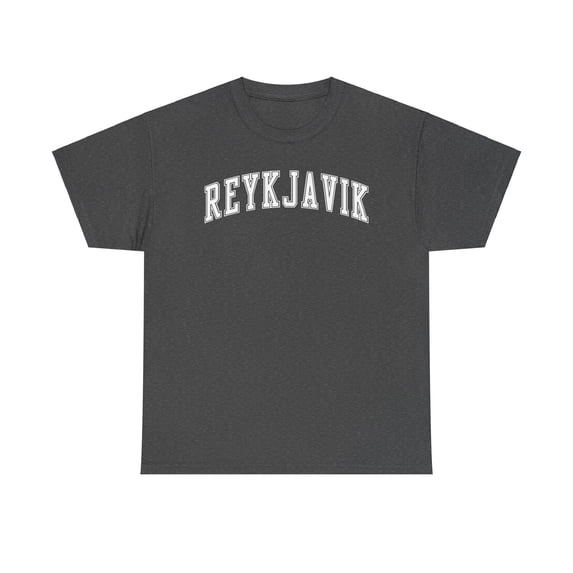 Reykjavik Iceland Shirt Gifts Tshirt Crew Neck Short Sleeve