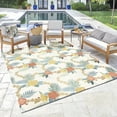 thumbnail image 1 of Reyn Spooner Kona Coast Fresco Laka Tropical Floral Multi Polyester/Polypropylene Flatweave Indoor/ Outdoor Area Rug, 8x10, 1 of 11