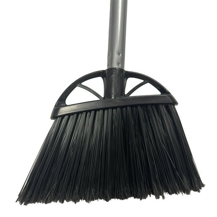 Reynera Household 10" Angle-Cut Poly-Bristle Broom, 1 Count