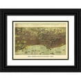 thumbnail image 1 of Reynertson 14x11 Black Ornate Wood Framed with Double Matting Museum Art Print Titled - Chicago Illinois - Reynertson 1892, 1 of 4