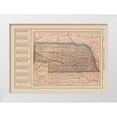 thumbnail image 1 of Reynold 14x11 White Modern Wood Framed Museum Art Print Titled - Nebraska - Reynold 1921, 1 of 4