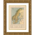 thumbnail image 1 of Reynold 14x18 Gold Ornate Wood Framed with Double Matting Museum Art Print Titled - Europe Norway Sweden - Reynold 1921, 1 of 4