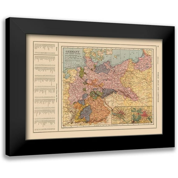 Reynold 18x14 Black Modern Framed Museum Art Print Titled - Germany - Reynold 1921