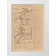 thumbnail image 1 of Reynold 23x32 White Modern Wood Framed Museum Art Print Titled - Chicago, Rock Island, Pacific, 1 of 4