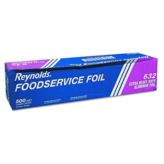 Reynolds 632 Extra Heavy Duty Aluminum Foil Roll 18"x500'