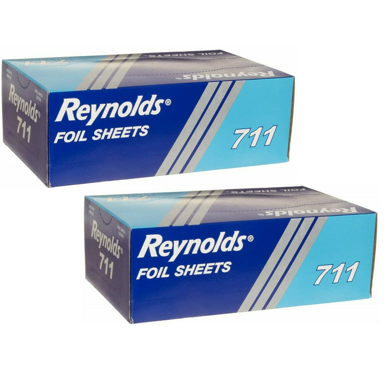 Reynolds Metro Pop-Up Aluminum Foil Sheets, 12 x 10 3/4, Silver, PK3000 PK  721M