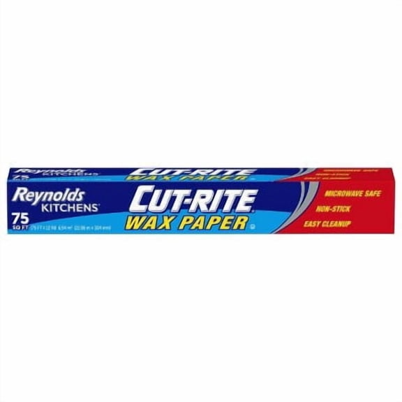 Reynolds Cut-Rite Wax Paper - 75 sq ft: BPA-Free, Non Stick, Multipurpose, 1 Pack