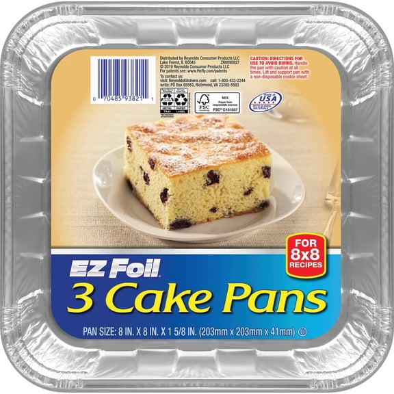 Reynolds EZ Foil Cake Pan - Pack of 6