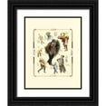 thumbnail image 1 of Reynolds, Frank 20x24 Black Ornate Wood Framed with Double Matting Museum Art Print Titled - The Open Championship At Muirfield, 1 of 4