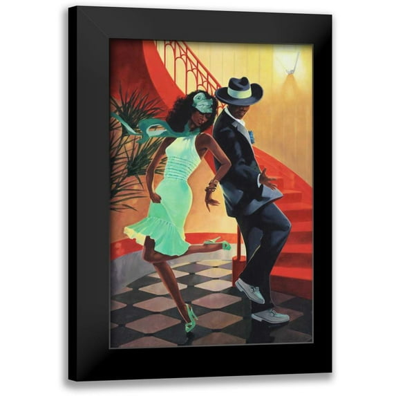 Reynolds, Graham 13x18 Black Modern Framed Museum Art Print Titled - Night Out IV