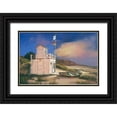 thumbnail image 1 of Reynolds, Graham 18x13 Black Ornate Wood Framed with Double Matting Museum Art Print Titled - Way Station I, 1 of 4