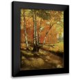 thumbnail image 1 of Reynolds, Graham 19x24 Black Modern Framed Museum Art Print Titled - Woodland Stream I, 1 of 5