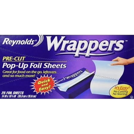 Reynolds Heavy Duty Foil Wrappers 25ct