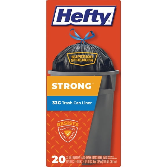 Reynolds Hefty Strong Extra Large Trash Bag - Pack of 2