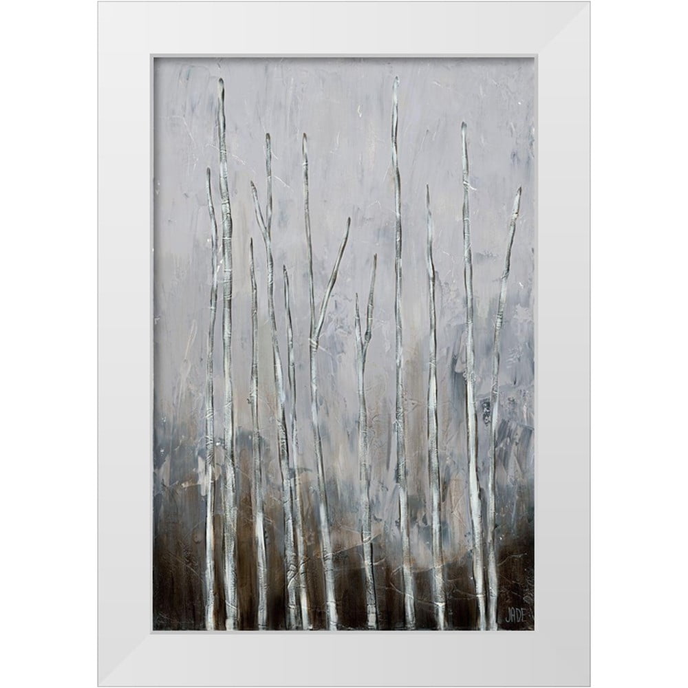 Reynolds, Jade 11x14 White Modern Wood Framed Museum Art Print Titled ...