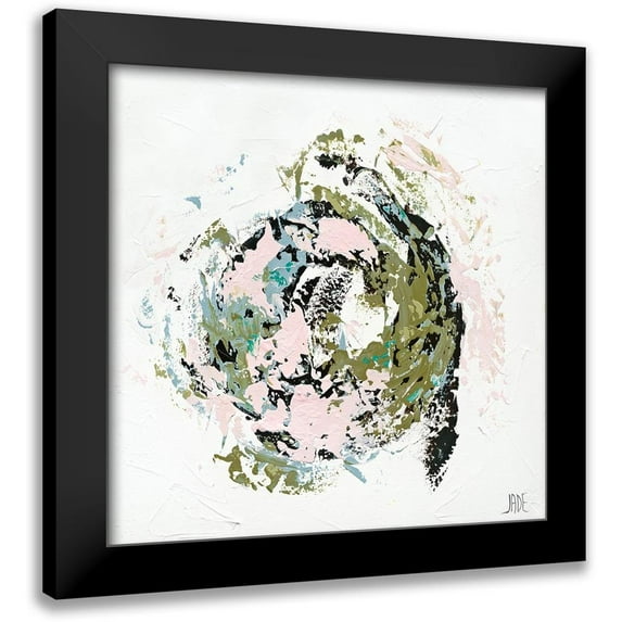 Reynolds, Jade 15x15 Black Modern Framed Museum Art Print Titled - Gateway Circle I