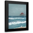 thumbnail image 1 of Reynolds, Jade 15x18 Black Modern Framed Museum Art Print Titled - Fishing Pier Diptych I, 1 of 5